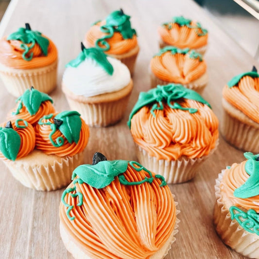 Pumpkin Themed Cupcakes