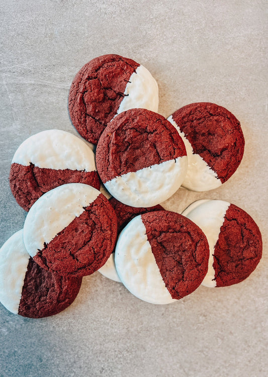 Red Velvet + White Chocolate Cookie